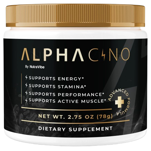 Alphacino Supplement Bottle
